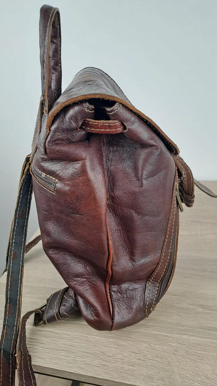 Flap Backpack Multipockets / Vintage Boheme / Brown / Unisex / 164 – photo 4